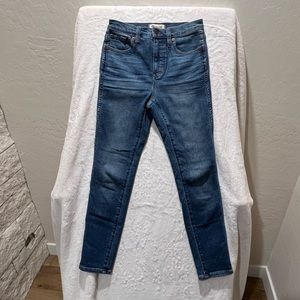 Madewell 10” high-rise skinny crop